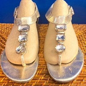 Alfani Gold Rhinestone Sandals
